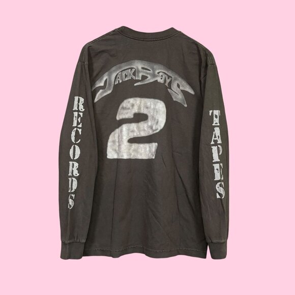 Cactus Jack Tapes Records Jackboys 2 Hip Hop LS Tee L - Picture 1 of 4